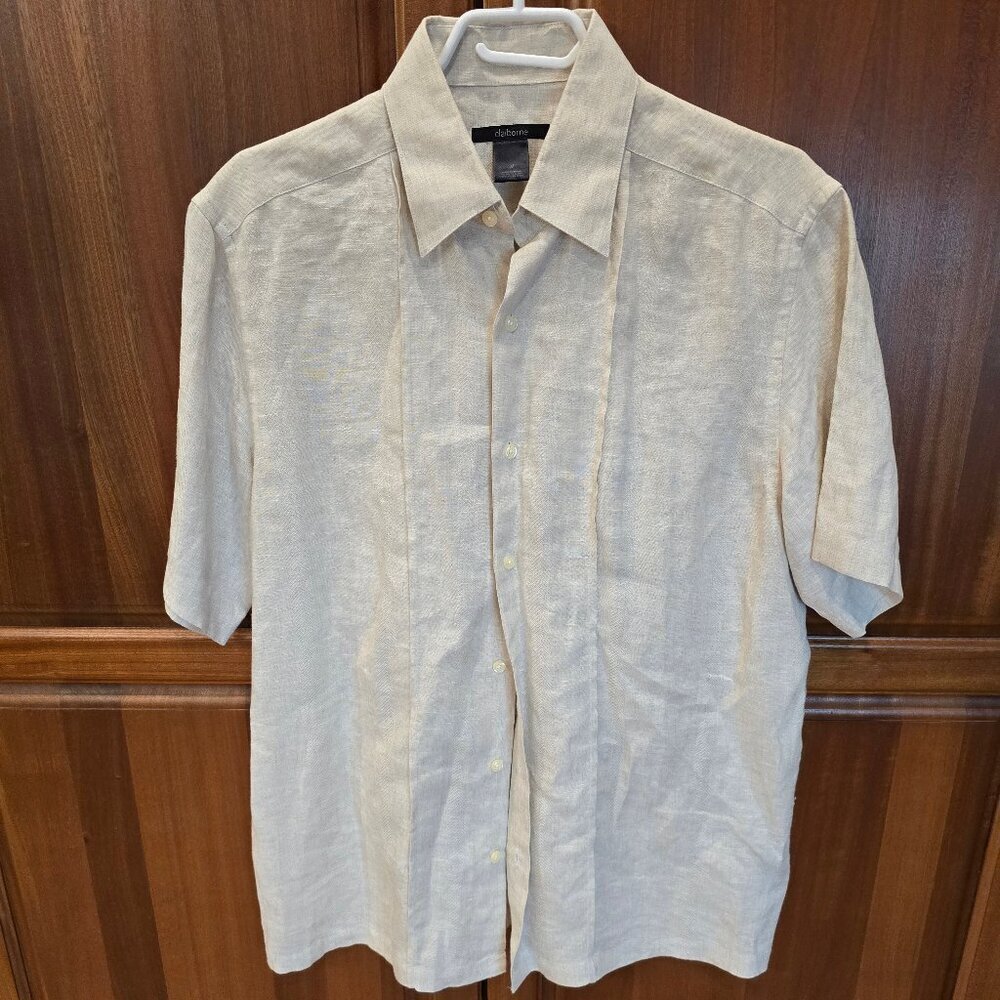 claiborne Linen longsleeve button up Gem